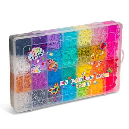 Rainbow Loom Treasure Trove - DIY Rubber Band Bracelet Craft Kit - 11,000pc