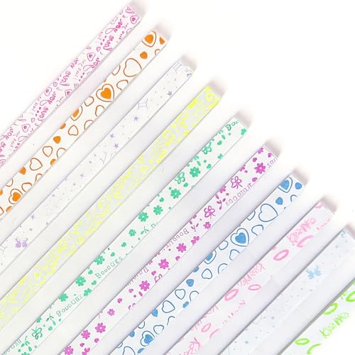 Jtnohx Luminous Origami Star Paper Strips Luminous Origami Assorted1 - color: assorted1