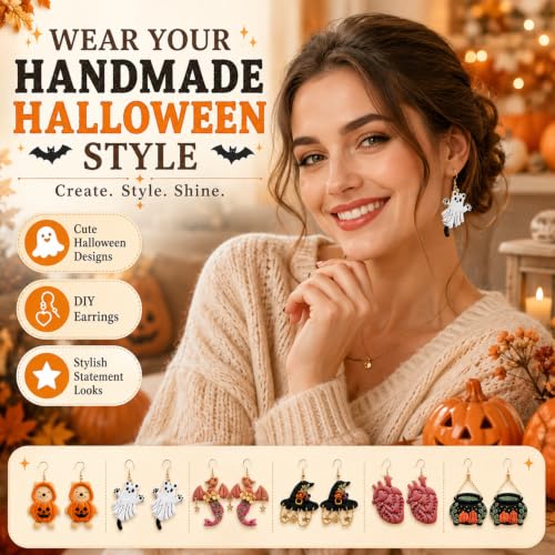 11PCS Halloween Polymer Clay Cutters Set - color: Halloween molds-10pcs
