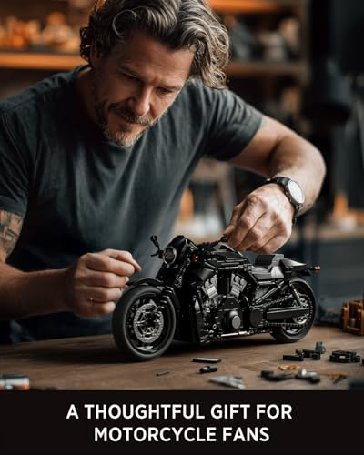 Nifeliz V-Road Motorcycle Building Set, NF10348