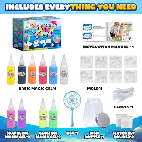 Magic Water Elf Craft Kits, Squishy Toys Arts and Crafts for Kids Girls