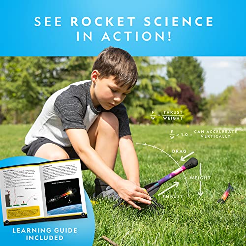 National Geographic Air Rocket Refill with 5 LED Light-Up Rockets - style: Air Rocket Refill