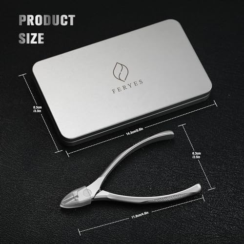 FERYES Stainless Steel Model Nippers - Ultra-Precision Model Tools Gundam Nipper for Hobbyists, Ergonomic Design Model Cutter for Plastic Model Kits