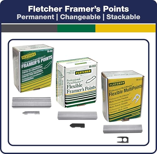 Fletcher® Framers Points for Permanent Picture Frame Assembly