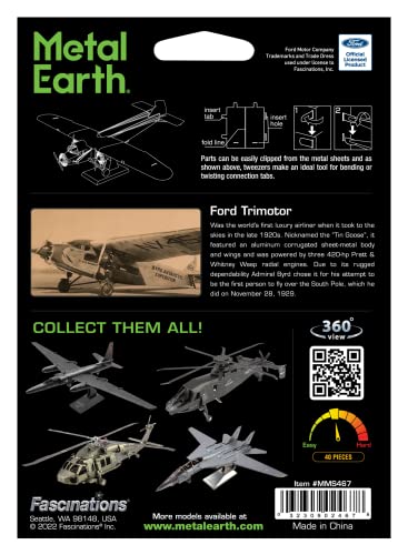 Metal Earth Ford Trimotor 3D Metal Model Kit Fascinations
