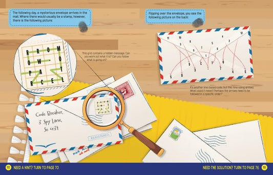 The Ultimate Code Breaker's Puzzle Book: Over 50 Puzzles to Become a Super Spy, Crack Codes, and Train Your Brain