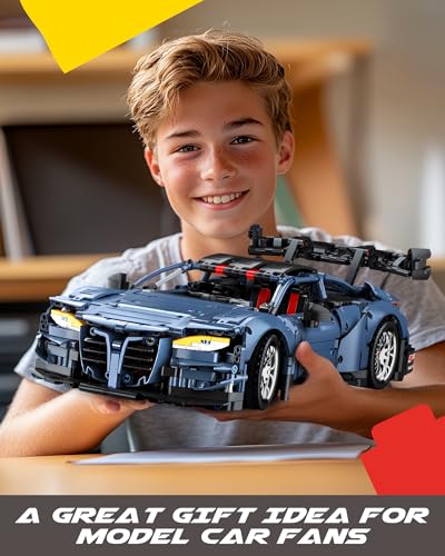 1/10 M4 Remote Control Car Building Kit with Light Motor Battery