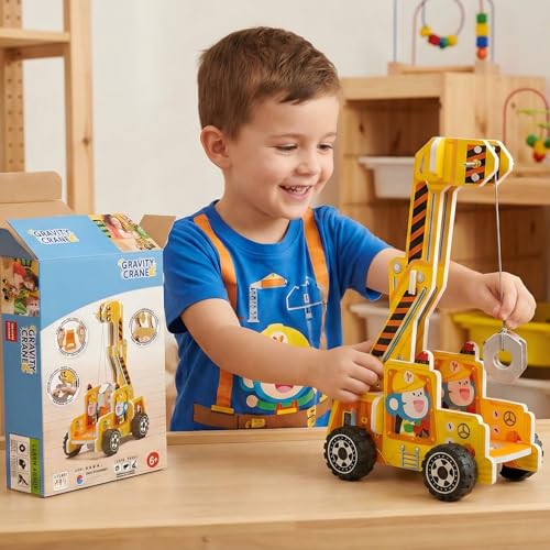STEM Gravity Crane Science Kit, DIY Pulley & Lever, Energy Conversion - style: Gravity Crane