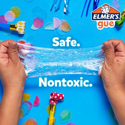 Elmer’s All-Star Slime Kit, Includes Liquid Glue Activator and Premade Slime, 9 Count - Perfect for Birthday Parties, Gift Idea, Kids Activity - style: All Star Slime Kit