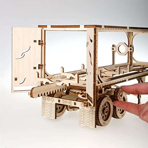 UGEARS 70057 Trailer for Heavy Boy Truck VM-03 Mechanical Model kit