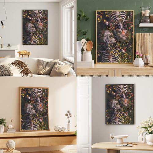 Skull Diamond Art Kits for Adults, Skeleton Diamond Painting Kits 12x16 in - color: Style 5