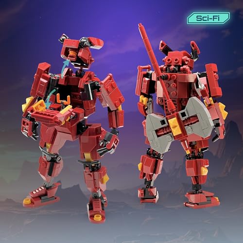 MyBuild Sci-Fi Rita 5028 | Vanguard Mech Building Set | 14+ - color: 5028