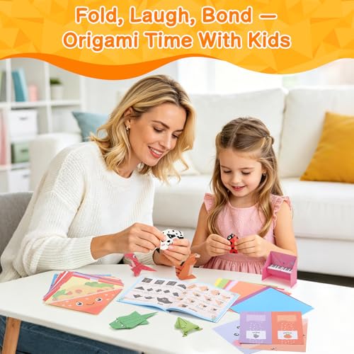 Sawnfay Origami Kit for Kids Ages 5-8 8-12