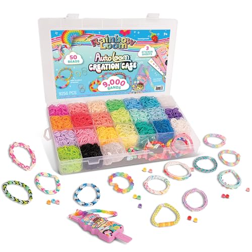 Rainbow Loom 9000 Bands AutoLoom Creation Case - DIY Jewelry Making Kit