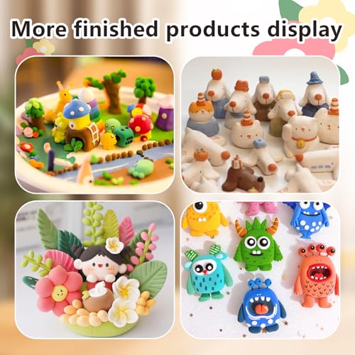 10 Pcs Silicone Clay Tools, Silicone Sculpting Tools, Polymer Clay Tools - color: Color C