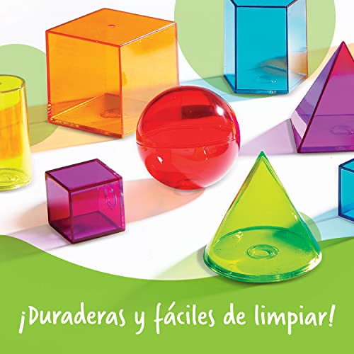 Learning Resources View-Thru Geometric Solids
