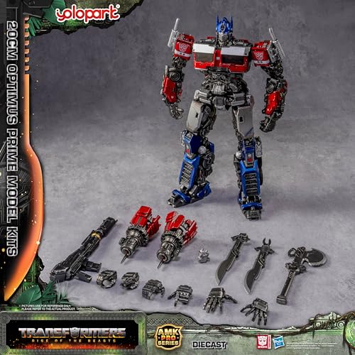 YOLOPARK Optimus Prime Transformers Rise of The Beasts Action Figure - style: Optimus Prime