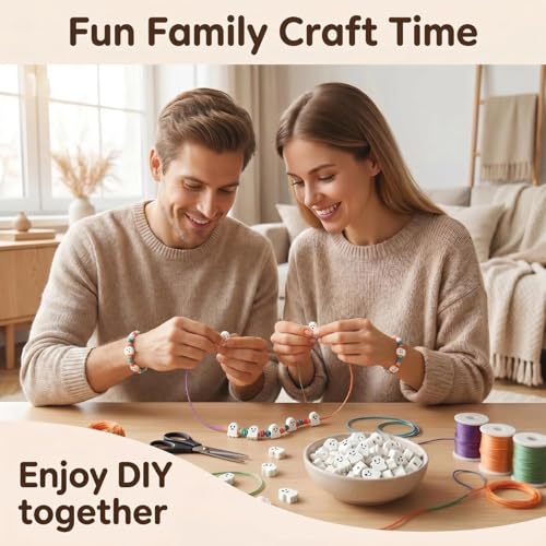 100Pcs Halloween Handmade Polymer Clay Beads, Ghost Polymer Clay Spacer Beads Assorted Ghost Supplies for Women Jewelry Making DIY Charms Bracelet Necklace Hair Clip Accessories Handmade Craft - color: white