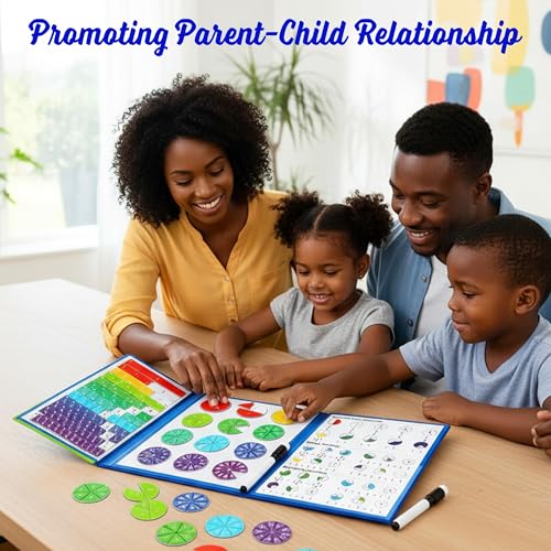 Magnetic Fraction Educational Puzzle, Magnetic Fraction Playbook