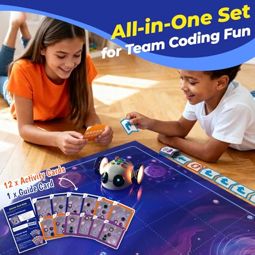 Apitor Robot Wheels STEM Learning Kit Coding Robot for Kids Ages 5-8