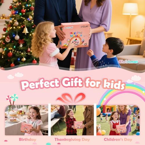 Aestd-ST Air Dry Clay Kit - Cake Themed, Modeling Clay for Kids - color: Cake Theme
