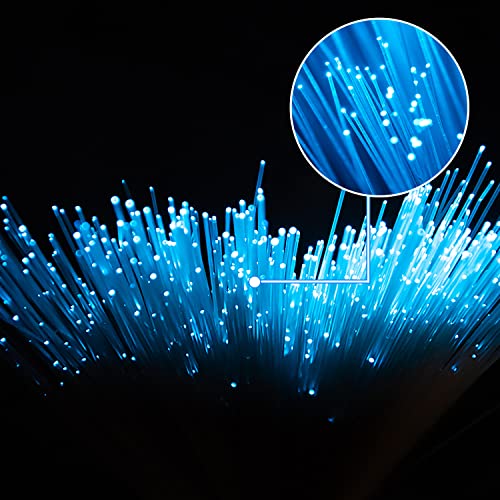AMKI Plastic 0.04in/1mm Diameter 328ft(100Meter) PMMA Fiber Optic Roll End Glow Cable for All Kind Led Star Ceiling Light Kit - color: 328ft, size: 0.04in