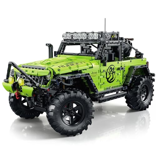 Off-Road Vehicle Model Car Kits 1:8 Scales Building Block Set - color: Style1