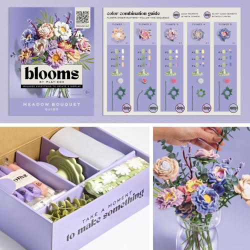 Play-Doh Blooms Meadow Flower Bouquet Making Kit - style: Meadow Flower Bouquet