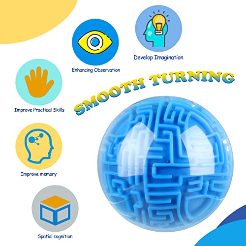 Sratte 3D Maze Ball - Gravity-Based Brain Teaser Puzzle Game Toy for Kids