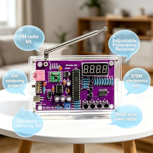 Soldering Practice Kit FM Radio Kit Electronics Kit DIY Kit Soldering Project Kit