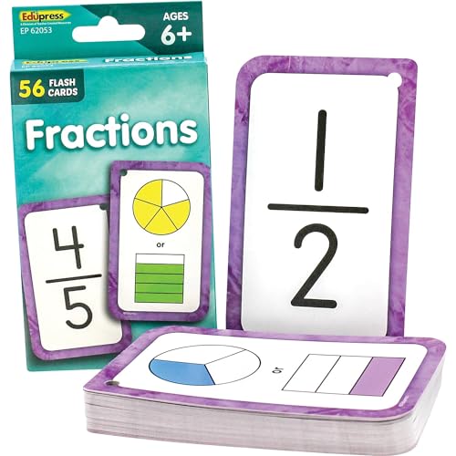 Teacher Created Resources Fractions Flash Cards (EP62053)