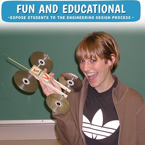 Little Moe (10-Pack) Mousetrap Powered Car Kit STEM Project-Based Learning