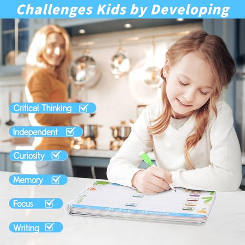 Preschool Learning Activities Pre K Workbooks Tracing Busy Book Age 3-5