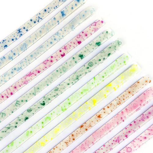 Jtnohx Luminous Origami Star Paper Strips Luminous Origami Constellation - color: constellation