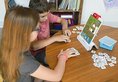 Osmo Genius Kit, Ages 6-10, 7 STEM Learning Games, Spelling & Math, iPad