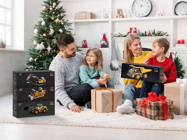 Remote Control Loader, 9-Channel Loader Toy with Metal Shovel, 2.4Ghz Remote Control Engineering Vehicle, Ideal Gift for Boys Aged 6-11 - color: Loader Truck