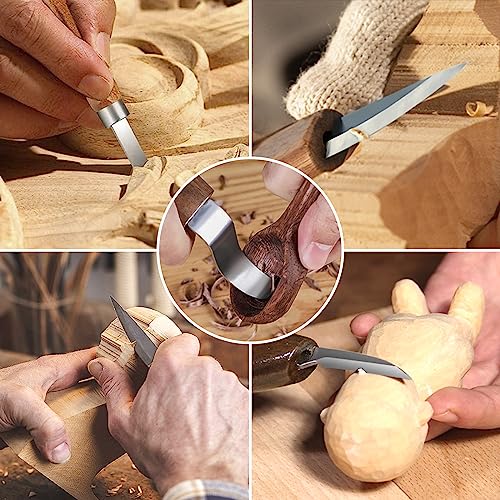 Wood Carving Kit Whittling Kit: 27pcs Wood Carving Tools Set
