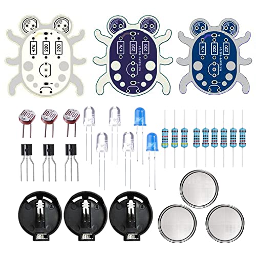 Learn to Solder Kits-Weevil Eyes (Black-B.Y.P) - color: Black-(b.y.p)