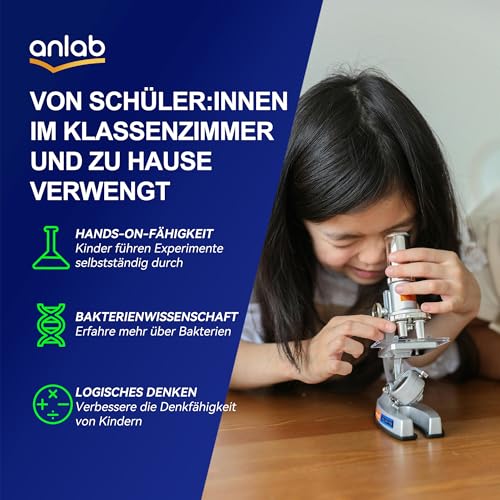 Nutrient Agar Petri Dishes Science Project Kit | Pre-Poured Agar Plates and Cotton Swabs for Science Experiments | Bacteria Science Kit - Sealed Separately (Items of 10)