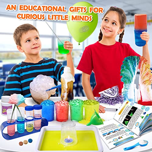 UNGLINGA 100+ Science Lab Experiments Kit for Kids - style: Science Kit with 100 Experiments