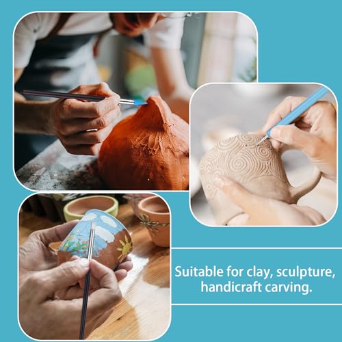 Silicone Sculpting Tools, Pottery Tools, Clay Tools, Clay Sculpting Tools - color: Color A