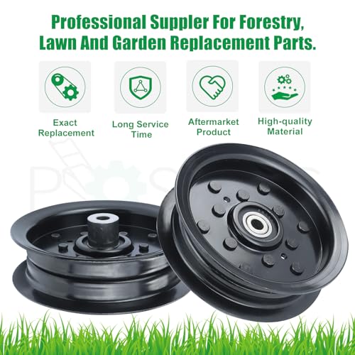 532196106 Husqvarna Idler Pulley for Husqvarna 54 Z254 RZ5424 Decks - color: T6 1x196106