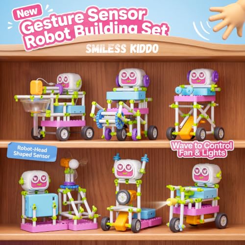 SMILESSKIDDO Science Kit for Girls 130+ Experiments, STEM Toys - color: Light Blue