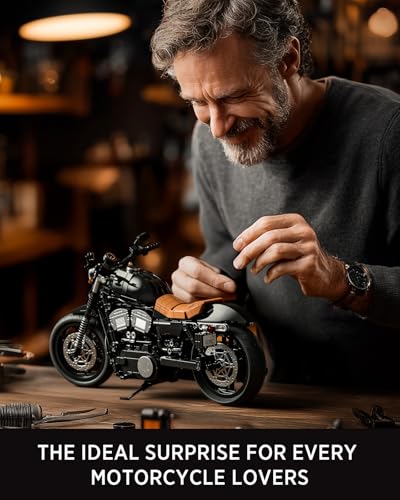 Nifeliz Iron 83 Motorcycle Building Set, NF10342