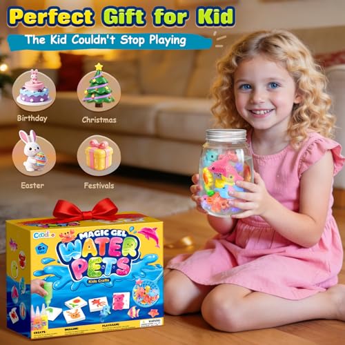 Magic Water Elf Craft Kits - DIY Squishy Maker Toys for Kids Ages 4-8