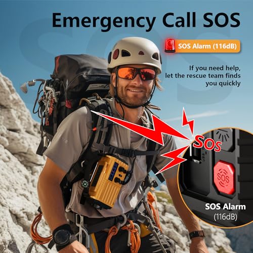 NOAA Weather Radio FM AM Shortwave, Emergency Radio 5000mAh Solar Crank - color: Yellow