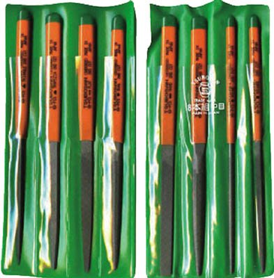 Tsubosan ST00802 File Set, 8 Piece Set, Medium - style: 8-piece Medium