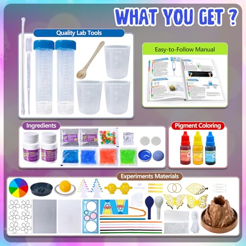 PATIFEED 110 Science Experiments Kit for Kids Chemistry Set - style: 110 Experiments Science Kit