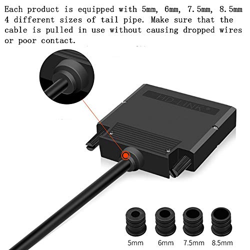 DB44 Female RS232 D-SUB Serial to 44-pin Solderless Connector - style: Female