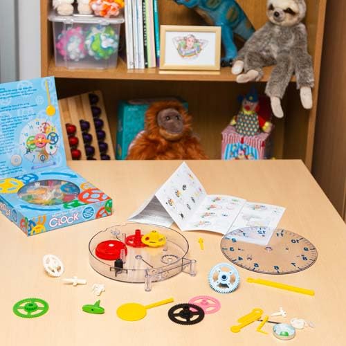 Tobar 12459 - Make Your Own Mechanical Clock 31 Pieces,21cm